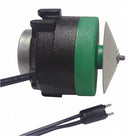 EM&S ECM Unit Bearing Motor, 16 W Output Watts, 1850 Nameplate RPM, 115 Voltage, Frame: Non-Standard - UTBCF1851E6VH2
