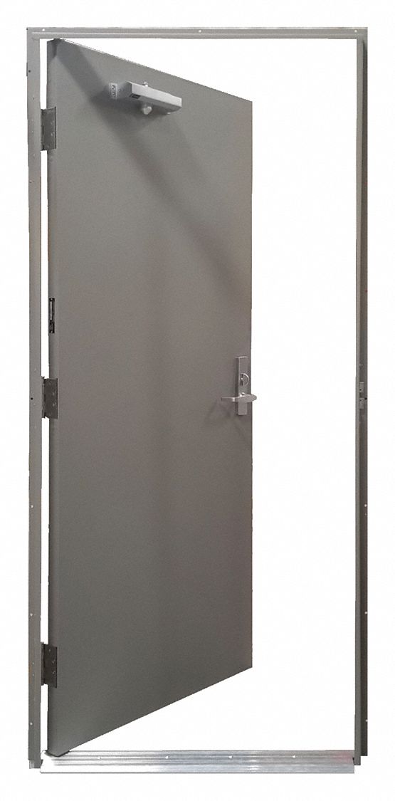 Securall Steel Door with Sub-Frame - HDQM16-36X84-1.5-PLH