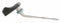 Kissler Trip Lever, Fits Brand Universal Fit, For Use with Series Universal Fit, Toilets, Gravity Tanks - 60-7242