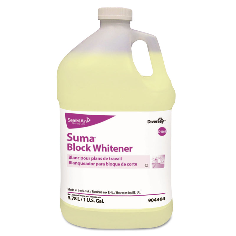 Diversey Suma Block Whitener, 1 Gal Bottle, 4/Carton - DVO904404