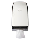Scott Control Hygienic Bathroom Tissue Dispenser, 7.375 X 6.375 X 13 3/4, White - KCC40407