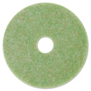 3M Low-Speed Topline Autoscrubber Floor Pads 5000, 13" Diameter, Green/Amber, 5/Ct - MMM18045