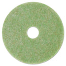 3M Low-Speed Topline Autoscrubber Floor Pads 5000, 15" Diameter, Green/Orange, 5/Ct - MMM18047