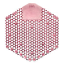 Fresh Products Wave 3D Urinal Deodorizer Screen, Red, Spiced Apple Fragrance, 10 Screens/Box - FRS3WDS60SAP