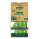 Marcal 100% Recycled Roll Towels, 2-Ply, 5 1/2 X 11, 140 Sheets, 12 Rolls/Carton - MRC6183
