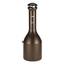 Rubbermaid Infinity Traditional Smoking Receptacle, 4.1 Gal, 39" High, Aged Bronze - RCP9W33AGB