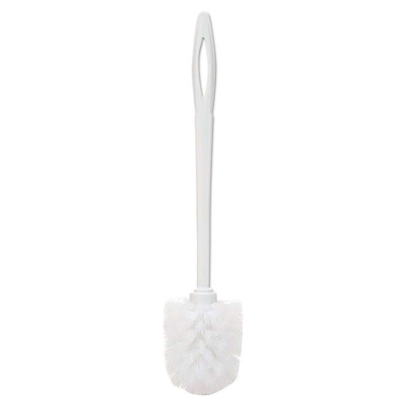 Rubbermaid Toilet Bowl Brush, 14 1/2", White, Plastic - RCP631000WE