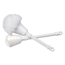 Boardwalk Cone Bowl Mop, 10" Handle, 2" Dia. Head, Plastic, White - BWK00170EA