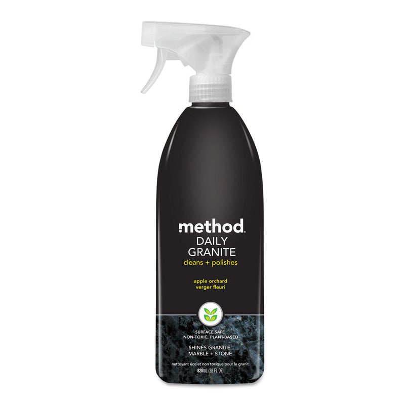 Method Daily Granite Cleaner, Apple Orchard Scent, 28 Oz Spray Bottle, 8/Carton - MTH00065CT