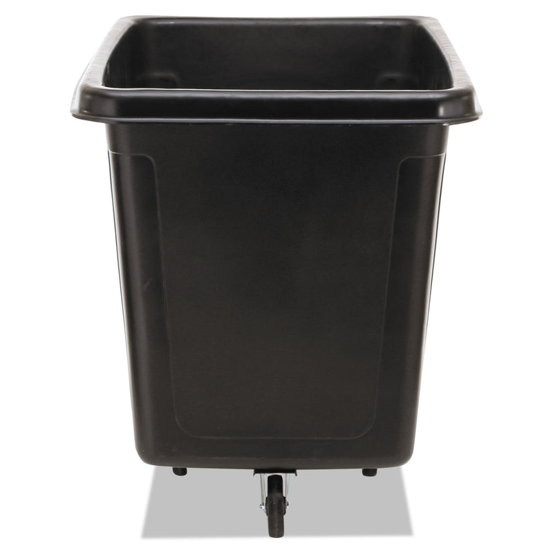 Rubbermaid Cube Truck, 500 Lb Capacity, Black - RCPFG461600BLA