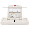 Rubbermaid Sturdy Station 2 Baby Changing Table, 33.5 X 21.5, Platinum - RCP781888