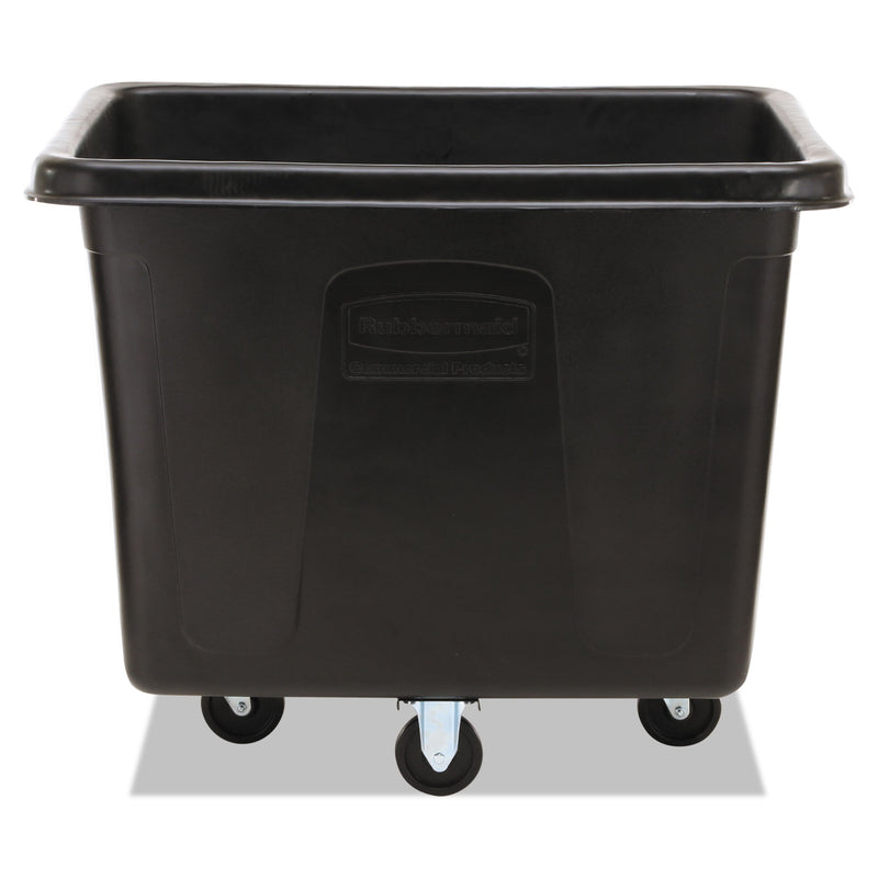 Rubbermaid Cube Truck, 500 Lb Capacity, Black - RCPFG461600BLA