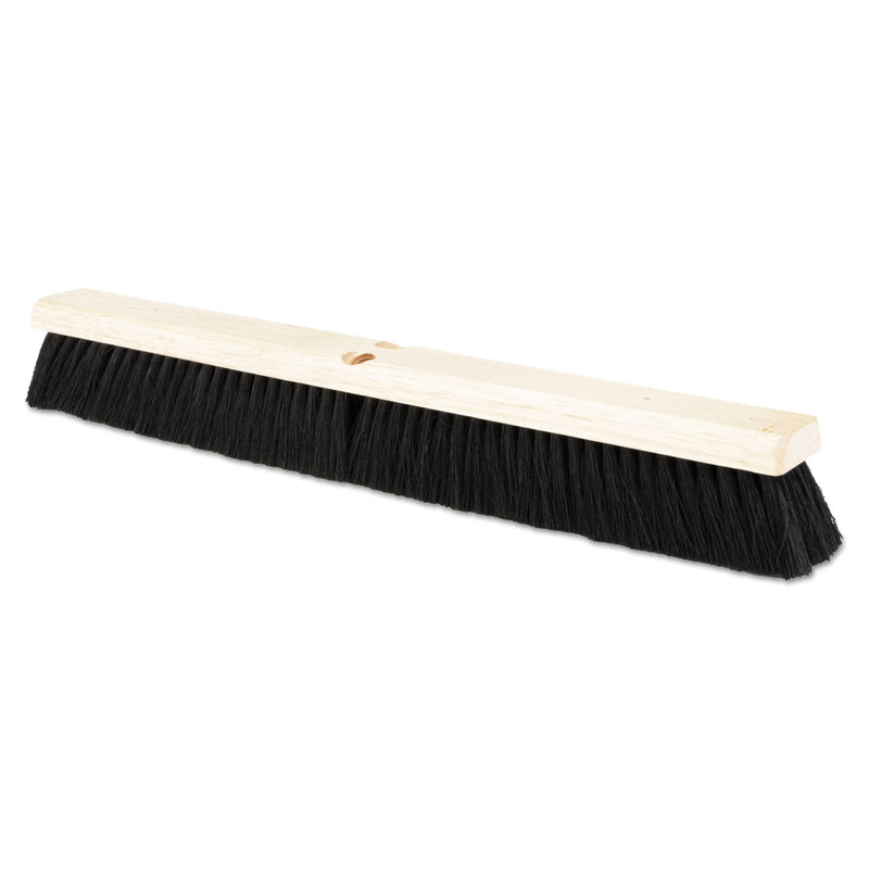 Boardwalk Floor Brush Head, 2 1/2" Black Tampico Fiber, 24" - BWK20224