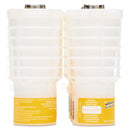 Rubbermaid Tcell Microtrans Odor Neutralizer Refill, Citrus, 1.62 Oz, 6/Carton - RCP402113