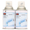Rubbermaid Tc Microburst 9000 Air Freshener Refill, Linen Fresh, 5.3 Oz Aerosol, 4/Carton - RCP4012441