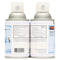 Rubbermaid Tc Microburst 9000 Air Freshener Refill, Linen Fresh, 5.3 Oz Aerosol, 4/Carton - RCP4012441