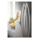 Rubbermaid Hygen Sanitizer Safe Microfiber Cloth, 16 X 19, White/Yellow, 288/Carton - RCP1805729