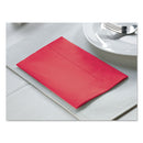 Hoffmaster Dinner Napkins, 2-Ply, 15 X 17, Red, 1000/Carton - HFM180511