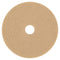 3M Ultra High-Speed Floor Burnishing Pads 3400, 20" Diameter, Tan, 5/Carton - MMM05606