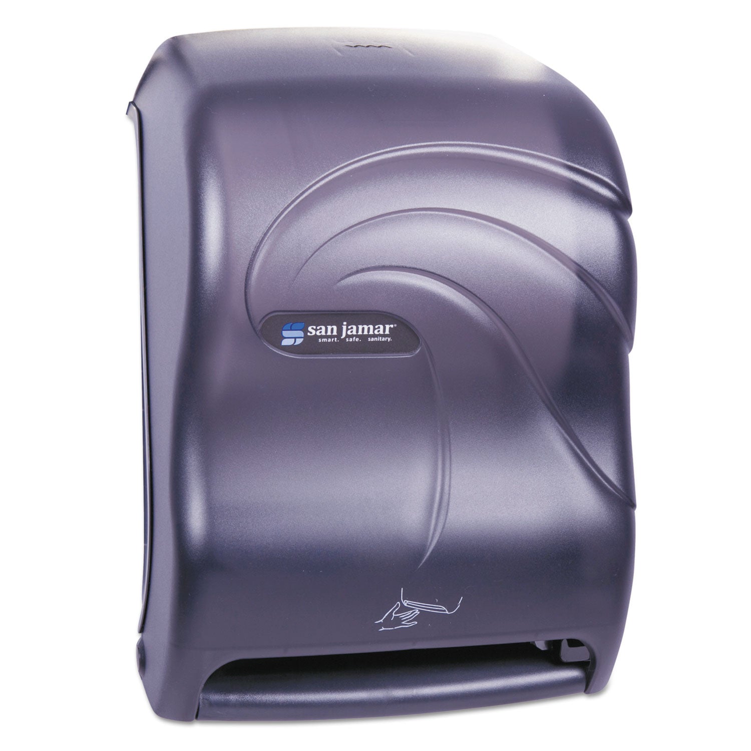 San Jamar Smart System With Iq Sensor Towel Dispenser, 11 3/4X9 1/4X16 1/2, Black Pearl - SJMT1490TBK