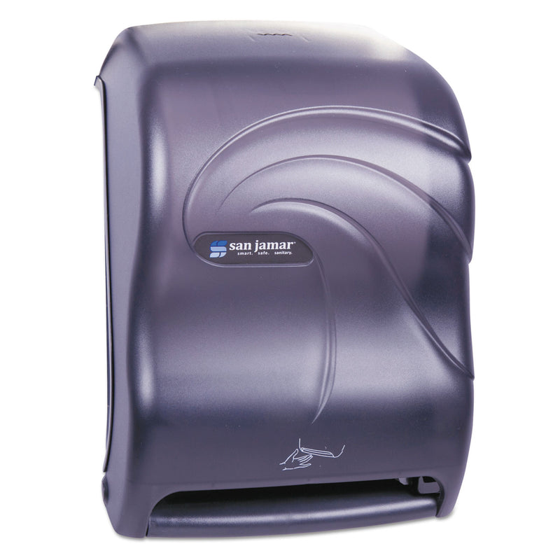 San Jamar Smart System With Iq Sensor Towel Dispenser, 11 3/4X9 1/4X16 1/2, Black Pearl - SJMT1490TBK