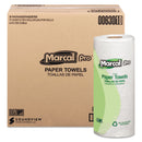 Marcal Paper 100% Premium Recycled Towels, 2-Ply, 11 X 9, White, 70/Roll, 30 Rolls/Carton - MRC630