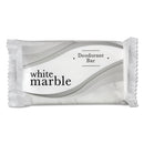 Dial Amenities Individually Wrapped Deodorant Bar Soap, White,