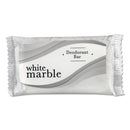 Dial Amenities Individually Wrapped Deodorant Bar Soap, White,