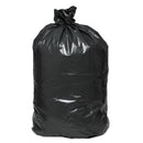 Boardwalk Low Density Repro Can Liners, 56 Gal, 1 Mil, 43" X 47", Black, 100/Carton - BWK529