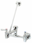Zurn Straight Service Sink Faucet, Lever Faucet Handle Type, 0.50 gpm, Chrome - Z843M1-XL