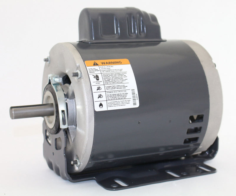 Dayton 1/2 HP Belt Drive Motor, Capacitor-Start, 1725 Nameplate RPM, 115/208-230 Voltage, Frame 56H - 24C180