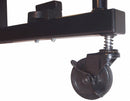 Screenflex Portable Room Divider, Number of Panels 9, 4 ft. Overall Height, 16 ft. 9" Overall Width - CFSL409 MAUVE