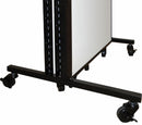 Screenflex Portable Room Divider, Number of Panels 5, 5 ft. 9" Overall Height, 9 ft. 5" Overall Width - HKDL605-DN