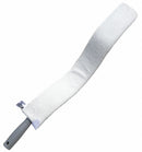 Unger Flat Bendable Duster, Microfiber Head Material, 30" Length, White - PXD7G