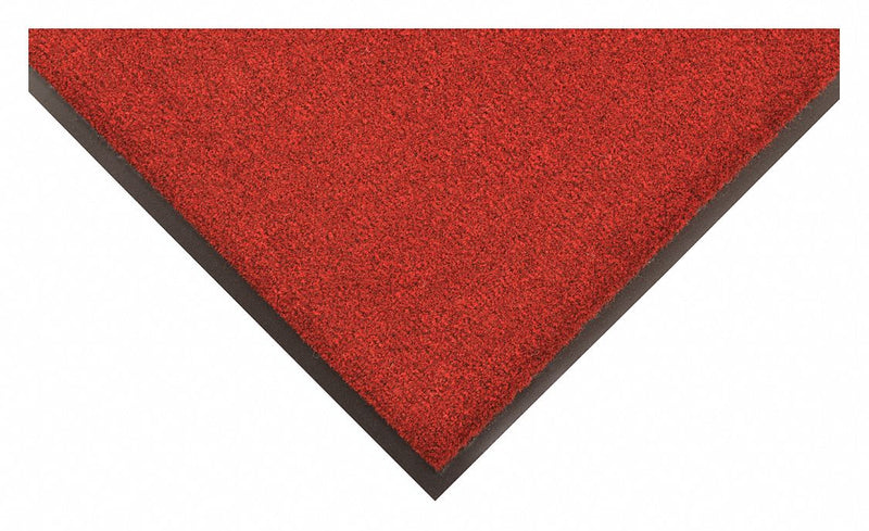 Condor Indoor Entrance Mat, 5 ft L, 3 ft W, 3/8 in Thick, Rectangle, Red - 8EPC3