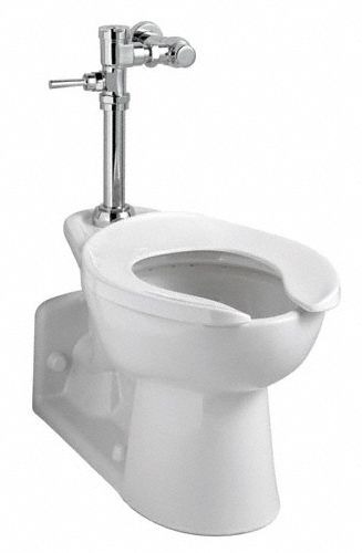 American Standard Exposed, Top Spud, Manual Flush Valve, For Use With Category Toilets, 1.28 Gallons per Flush - 6047525.002