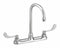 American Standard Chrome, Gooseneck, Kitchen Sink Faucet, Manual Faucet Activation, 1.50 gpm - 6405171.002