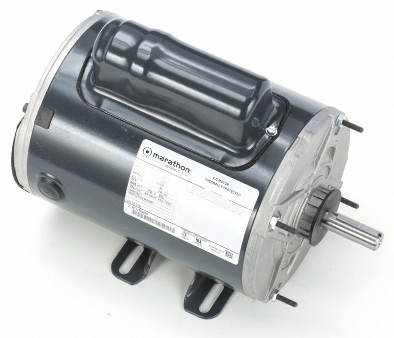 Marathon Motors 1/2 HP Agricultural Fan Motor,Permanent Split Capacitor,850 Nameplate RPM,208-230 Voltage - 5KCP49UN9838S