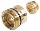 Symmons Tub and Shower Valve Seat, Brass Finish, For Use With Symmons Temptrol Valve - TA-4-RP