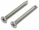 Symmons Escutcheon Screws, Fits Brand Symmons, Chrome, 1 PR - T-28