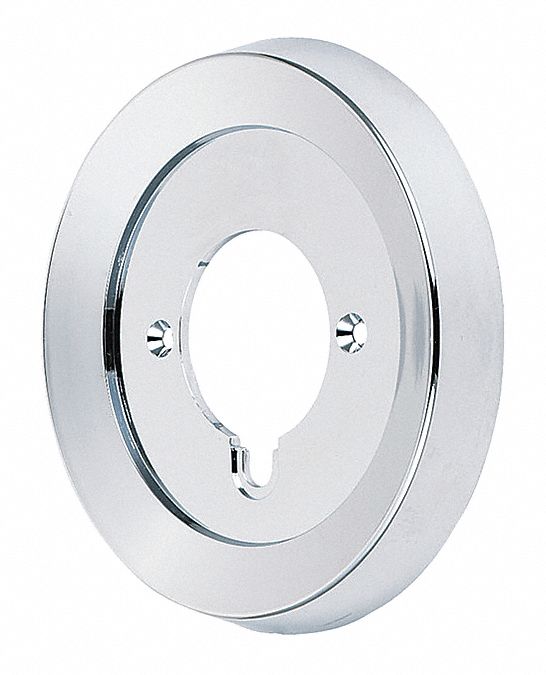 Symmons Trim Plate, Chrome Finish, For Use With Temptrol Valves - T-27