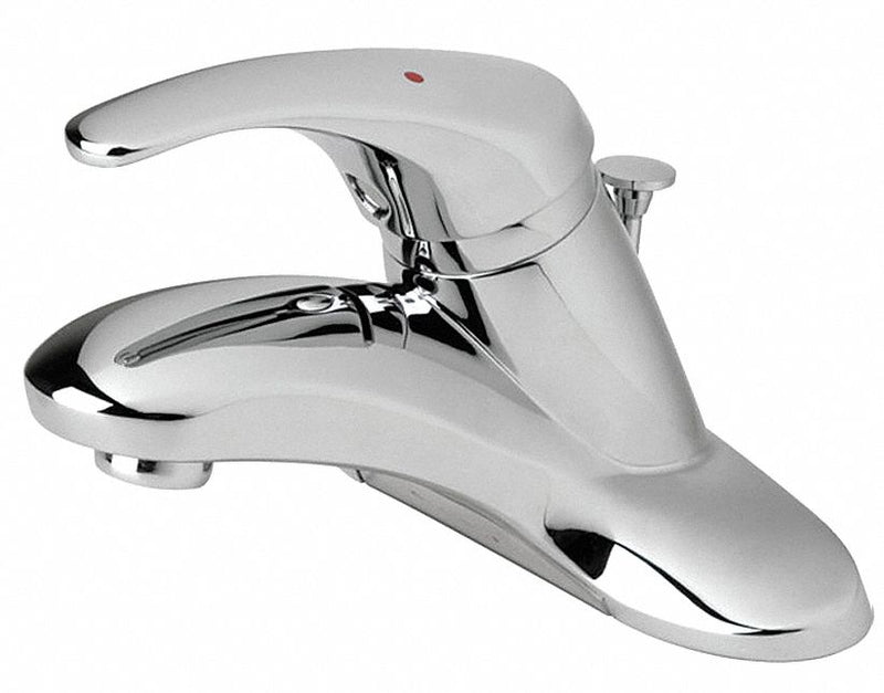 Symmons Chrome, Low Arc, Bathroom Sink Faucet, Manual Faucet Activation, 1.50 gpm - S-20-2-IPS-1.5