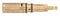Symmons Metering Cartridge, Fits Brand Symmons, Brass, Bronze, Stainless Steel, Chrome Finish - LL-1A