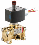 Redhat 120V AC Brass Solenoid Valve, Normally Closed, 1/2" Pipe Size - 8316G024120/60 110/50DA