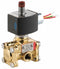Redhat 120V AC Brass Solenoid Valve, Normally Closed, 3/8" Pipe Size - 8316G054120/60 110/50DA