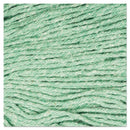 Boardwalk Super Loop Wet Mop Head, Cotton/Synthetic Fiber, 5" Headband, Medium Size, Green - BWK502GNEA