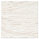 Boardwalk Super Loop Wet Mop Head, Cotton/Synthetic Fiber, 5" Headband, Medium Size, White, 12/Carton - BWK502WHCT