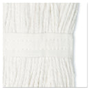 Boardwalk Cut-End Wet Mop Head, Cotton, No. 24, White 12/Carton - BWK2024CCT