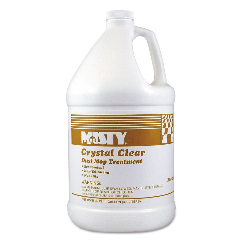 Misty Crystal Clear Dust Mop Treatment, Slightly Fruity Scent, 1 Gal Bottle - AMR1003411EA
