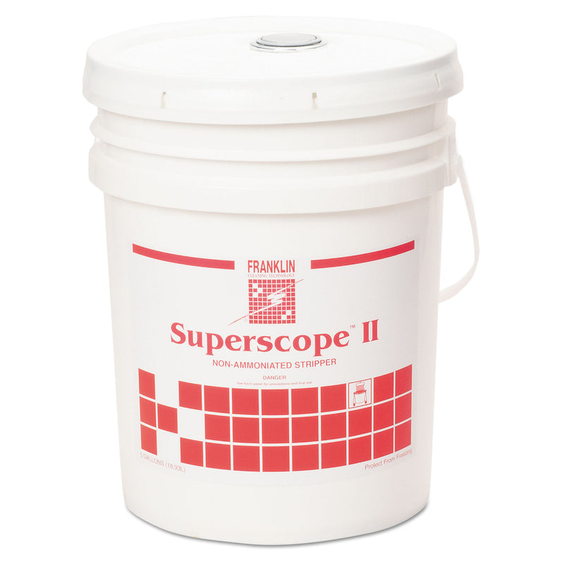 Franklin Superscope Ii Non-Ammoniated Floor Stripper, Liquid, 5 Gal. Pail - FKLF209026